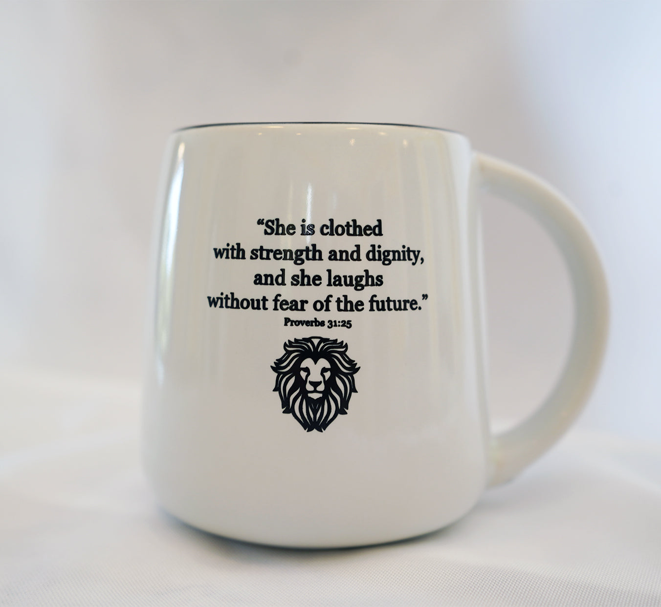 Proverbs 31:25 Coffee Mug